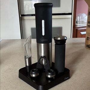 Rabbit Pro Electric Wine Opener Set